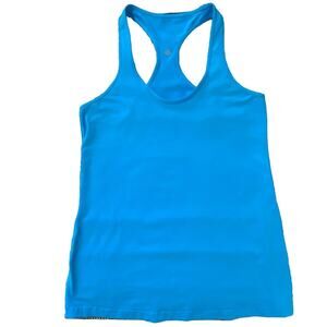 Lululemon Athletica Tank Top Blue Cool Racerback II Sleeveless Women's 4 XS S